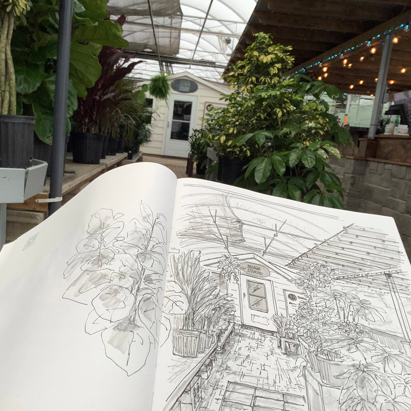 Location photo of sketch at Parkway Garden Centre, London