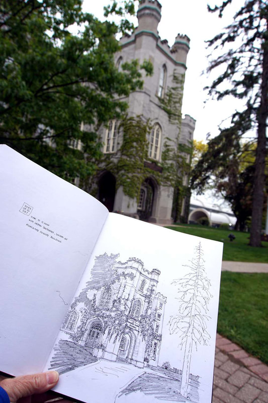 Location photo of drawing at Middlesex County Building in downtown London